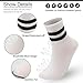 Guanquartz 10Pairs soft and breathable socks for boys and girls - high cotton, anti-odor, elasticized with boneless stitching for comfort, perfect for students, teens, and sports