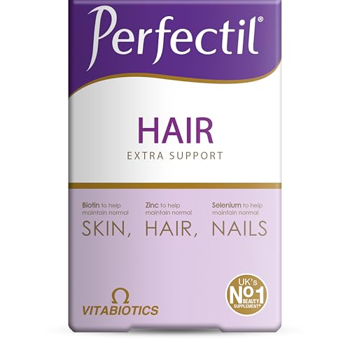 Perfectil Hair Beauty Supplement for Hair - Includes Biotin CoQ10 & Collagen 60 Tablets 30-Day Supply by Vitabiotics