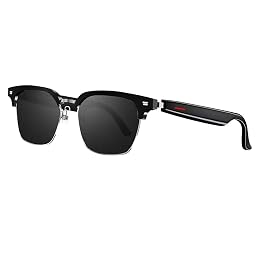 Gsnagole Smart Glasses Listenable Songs, Smart Wireless Headphone Sunglasses,Sunglasses for Women & Men