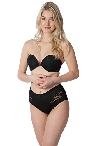 Rufina #6027 - Pack Of 4 - Women's Mesh Brief, Breathable Panties, Comfortable Underwear (Small) #TOP1