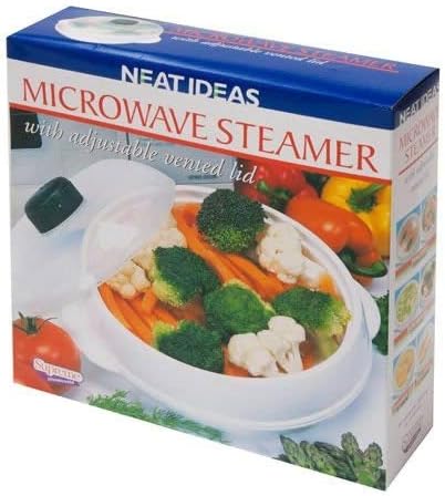Caraselle Microwave Steamer with Adjustable Vented Lid