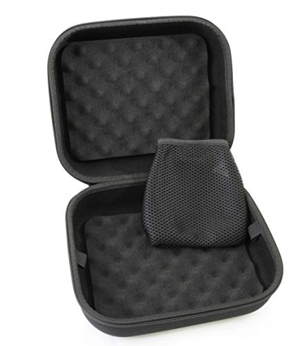 Casematix Protective Binoculars Case With Impact-Absorbing Foam Interior - Hard Shell Binocular Case With Reinforced Zippers, Comfortable Rubber Travel Handle And Accessory Bag - Case Only #TOP6