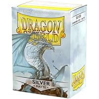 Dragon Shield - Matte Standard Size Sleeves 100Pk - Silver