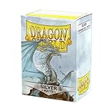 Arcane Tinman Sleeves: Dragon Shield Matte Silver, One Size AT-11008