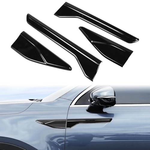 MSIZOY Car Fender Side Vents Panel Air Vent Outlet Covers Compatible With For Kia Sorento 2024-2025 Exterior Decoration Accessories