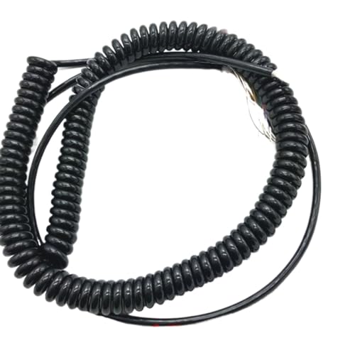 Cable apantallado multiconductor de 17 polos elástico y extensible para herramientas móviles