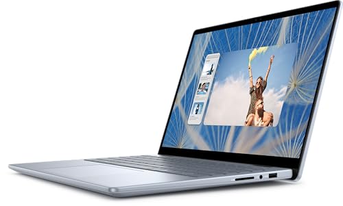 Image of Dell Inspiron 14 2-in-1 Laptop, 14 inch WUXGA IPS Touchscreen, Intel 5 120U 10-Core, Intel Iris Xe Graphics, 64GB DDR5 4TB SSD, Backlit Keyboard, Fingerprint, Wi-Fi 6E, 1080p FHD Camera, Win11 Home