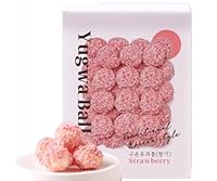 SANDEULHAE Premium Rice Cookie | Koreanische Reissnacks | Glutenfreie Snacks | Vegane Leckereien | Traditionelle Süßigkeiten | Geschenkideen | Ölfrei (Gebackner Reiscracker Erdbeere 1er)