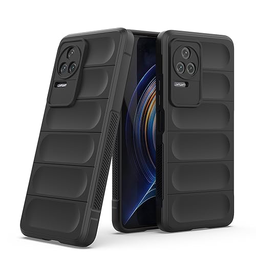 Image of amazon basics Mobile Cover for Mi Redmi K50 5G / K50 Pro 5G | Full Camera Protection | Liquid Silicon Case | Flexible Bumper Case for Mi Redmi K50 5G / K50 Pro 5G (Black)