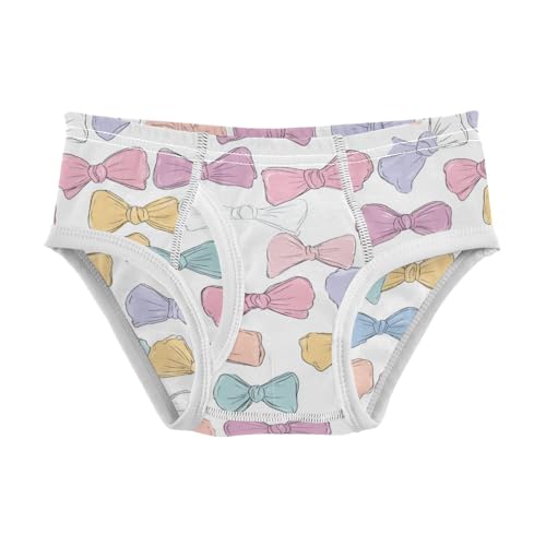 Wusikd Cute Bows (3) Boys' Underwear Cotton Boys Briefs Soft Toddler Underwear 2T