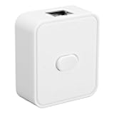 Gigabit Network Switch,2 Port 10/100/1000Mbps,Out 1 in 2 Out Extender Switch,RJ45 Network Splitter Adapter,Gigabit Network Switch