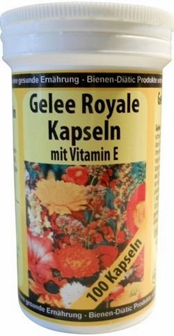 Gelee Royale Kapseln mit Vitamin E, 100 Stück