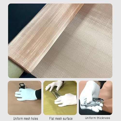Malla de cobre puro con tejido de 400 mesh para escudo protector 7