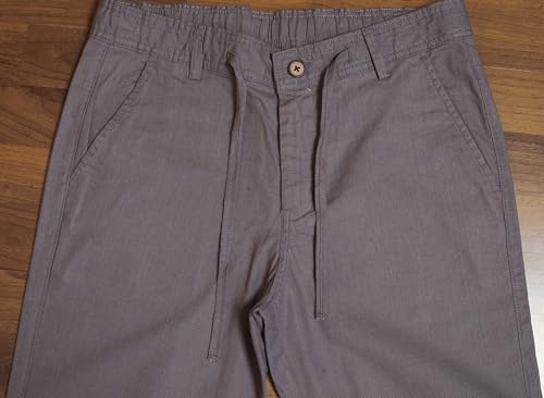 Image of DIVISIVE Men's Loose Fit Linen Blend Cotton Pants