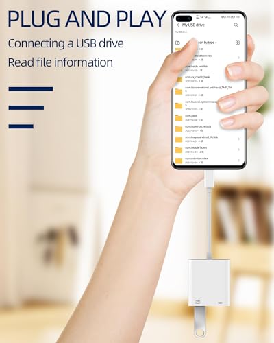Adapter USB C na gniazdo USB 3.0, akcesoria (2 w 1) typ C wtyczka ładująca OTG akcesoria adapter do ładowania wtyczka Thunderbolt Jack szybka ładowarka kompatybilna z Samsung Tab Lite MacBook tp