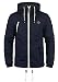 Produktbild !Solid Tilden Herren Übergangsjacke Herrenjacke Jacke gefüttert mit Kapuze, Größe:L, Farbe:Insignia Blue (1991)