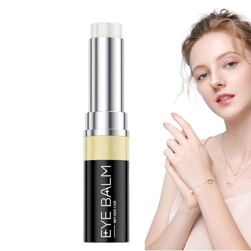 Stick balsamo per gli occhi – Stick idratante per la cura degli occhi | Crema per gli occhi illuminante | Stick crema per gli occhi per tutti i tipi di pelle