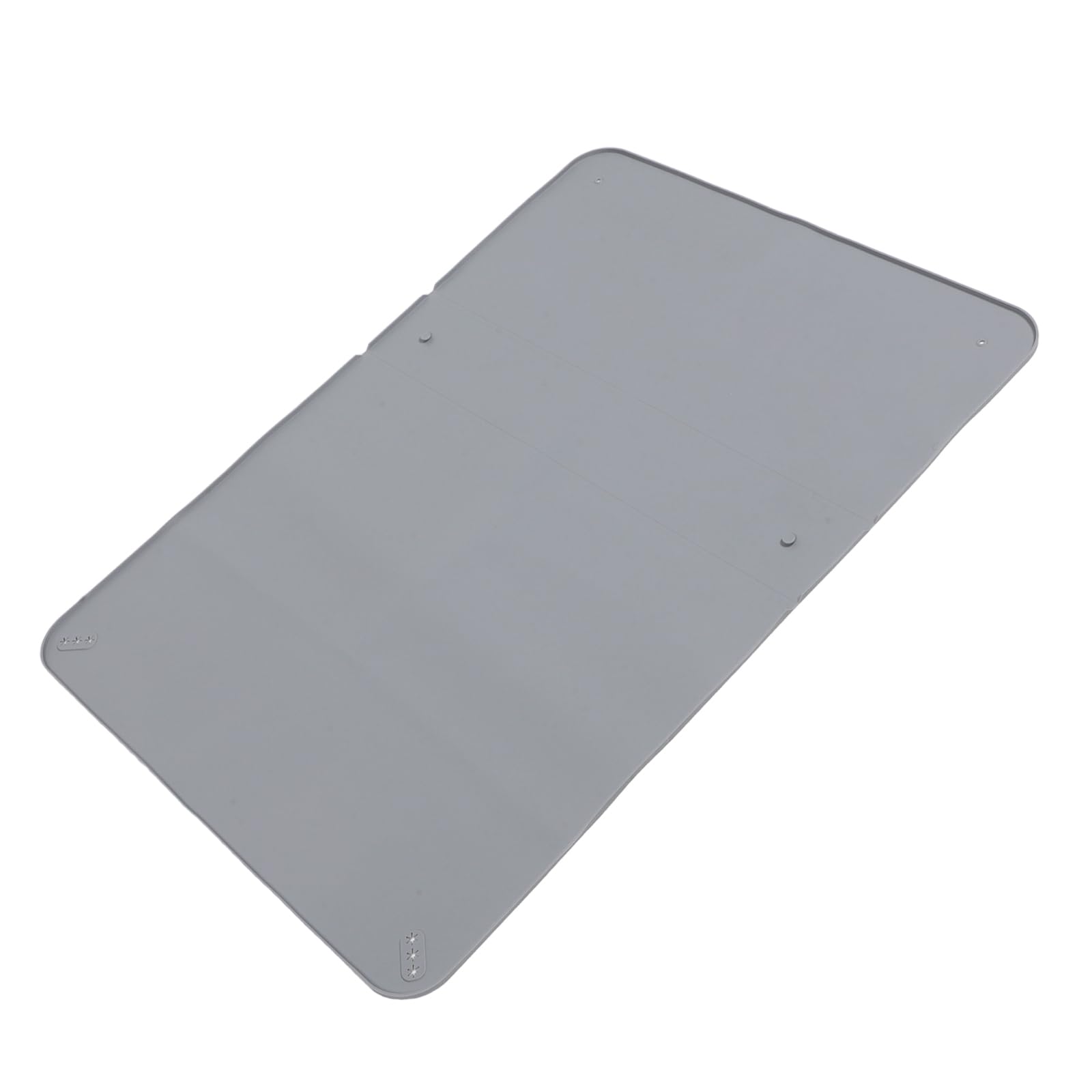 Outanaya Soporte para Almohadilla Sanitaria de Silicona para Mascotas con Ventosas Antideslizantes, Plegable y Compacto para Entrenamiento y Protección del Suelo