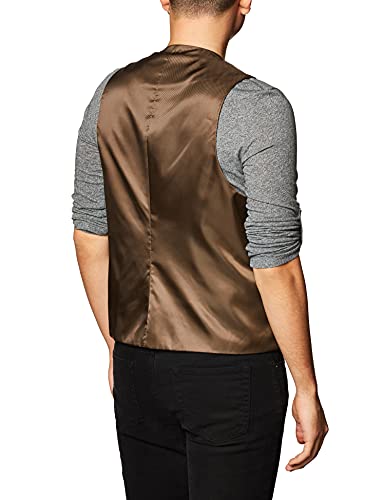 U.s. Polo Assn. Men's Vest, Wool Tweed Val6016V Brown Tweed, M #TOP2