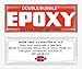 Double/Bubble Red Extra Fast Setting Epoxy Adhesive, 100 Packs per Box 04001.