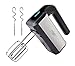 Produktbild ADLER AD 4225 INOX Handmixer, 800 W, Küchenmaschine, Mixer mit 3 Funktionen, Handrührgerät, Handrührer, schwarz/silber, Küchenmixer