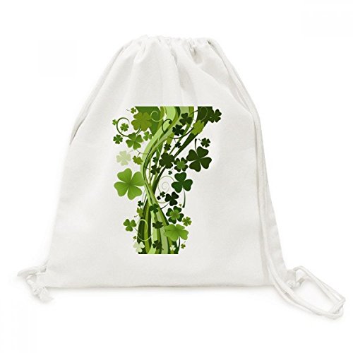 Sac à dos cordon trèfle Irlande pour vos sorties culturelles et voyages légers