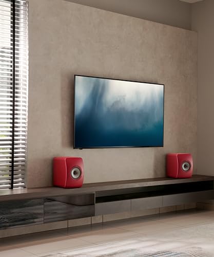Image of KEF LS50 Wireless II (Pair, Crimson Red)