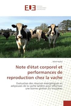 Paperback Note d'État Corporel Et Performances de Reproduction Chez La Vache [French] Book