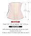 SHAPERX Womens Long Torso Waist Trainer Corsets Latex Waist Cincher Body Shaper Sports Girdle, SZ1999-Beige-XL