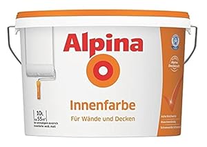 Alpina Innenfarbe 10 Liter Weiß Matt