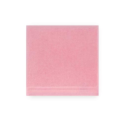 Kate Spade New York Scallop Pleat Towels, Washcloth, Grapefruit Soda Pink