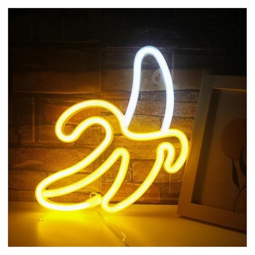 Néon LED Banane résistant plastique finis les néons en verre cassables