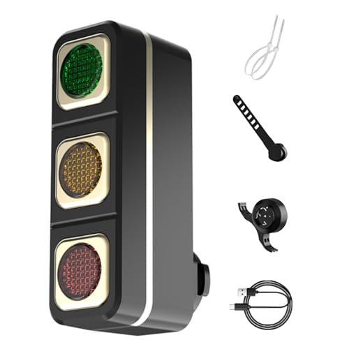 Glugahrif JHI4R7R1Z74R9ZL7C2UQ Fahrrad-Rücklicht Ampel-Design