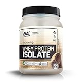 Optimum Nutrition Whey Isolate Protein Powder, Chocolate 1.81 lbs, 20 Servings