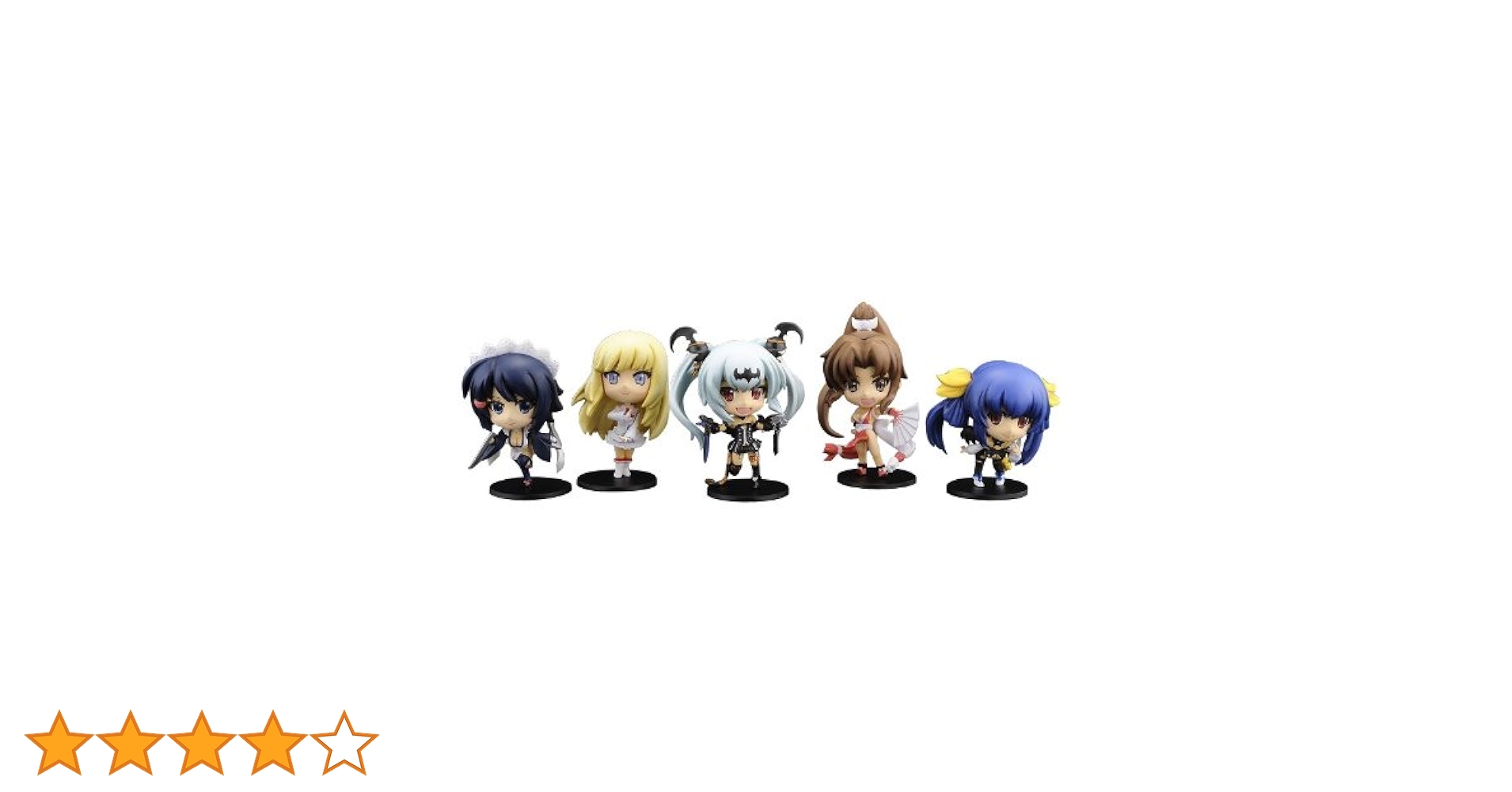 ぷちっと! クイーンズブレイド BOX イベント限定２Ｐカラーセット ぷちっと! クイーンズブレイド BOX イベント限定2Pカラー