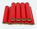 10 FIREWORKS PYRO Gloss Red Heavy Wall Cardboard Tubes, 1" x 6" x 1/8"