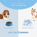 JOPHEK Intelligenzspielzeug für Hunde, Beschäftigung Feeder Dispenser, Interaktives Welpenspielzeug Mit Quietschen für Kleine, Mittlere, Große Hunde und Katzen