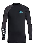  Quiksilver - Licra de Surf de Maga Larga UPF 50 - Hombre - S - Negro