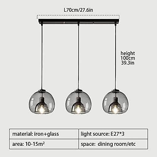 Lustre LED Nordique E27 pour créer une atmosphère vintage et chaleureuse dans votre maison - 2