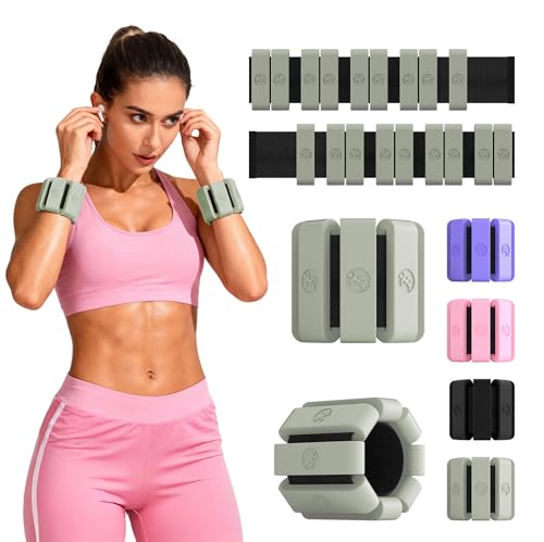 Poids de jambe pour femme et poignet idéal pour yoga et marche