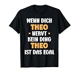 Humor Idee Lustig Name Theo Personalisierte