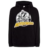 Sudadera Motocross Gas a Tope en Carrera - Negro, S
