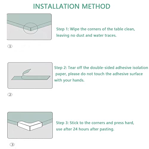 Image of 20PCS Corner Protector for Baby Baby Corner Protector Guards Table Corner Furniture Guards Proof Corners and Edges Protector & Bumper to Cover Sharp L-Shaped