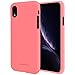 Goospery Soft Feeling Jelly for Apple iPhone XR Case (2018) Silky Slim Bumper Cover - Pink
