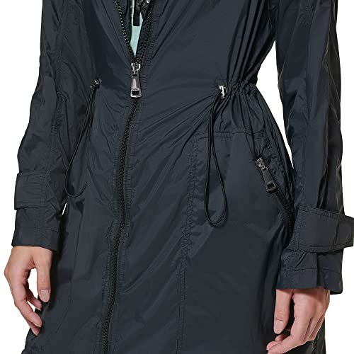 DKNY Women's Anorak Water Resistant Trench Coat4