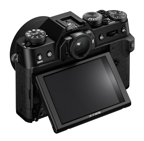Image of FUJIFILM X-T30 III Mirrorless Camera Body, with XC13-33mm Lens Kit, Black