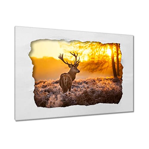 Tableau imprimé sur toile H787M_WFPC1B pour salon moderne 120 x 80 cm