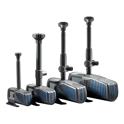 Pompe auto-nettoyante Sicce SyncraPond à débit variable de 10,9 à 951 GPH pour Koï