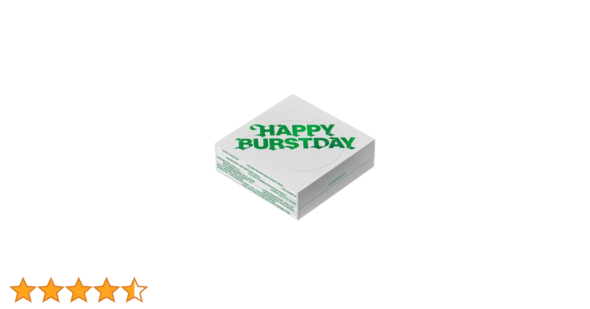 Amazon.co.jp: SEVENTEEN 5th Album HAPPY BURSTDAY ＜NEW BURSTDAY