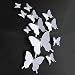 Produktbild HARRYSTORE 3D Heimwerker Wand Aufkleber Kühlschrank Magneten Home Decor Schmetterling Aufkleber Room Decor